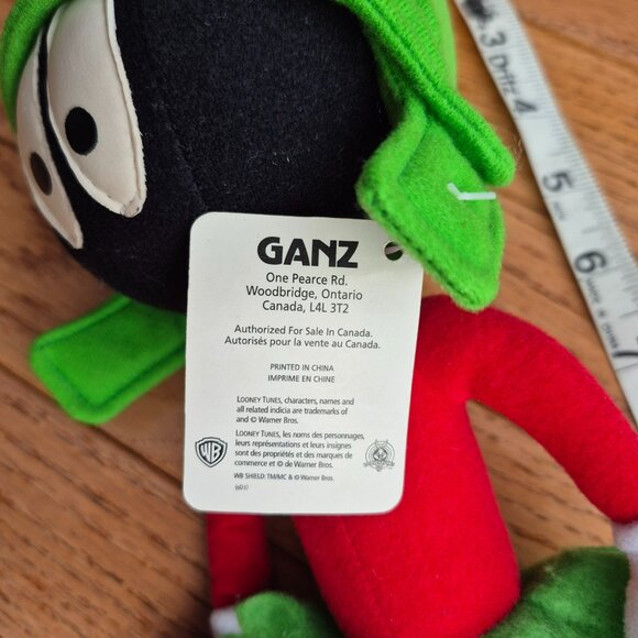 Ganz Warner Bros. Looney Tunes Marvin The Martian 14" Tall Plush Character - Picture 4 of 14